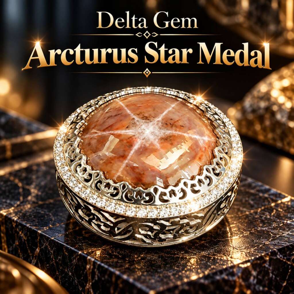 Delta Gem Arcturus Star Medal